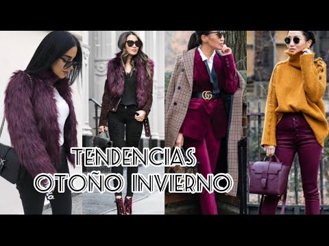 OUTFITS OTOÑO INVIERNO 2021•2022 MODA PARA MUJER LOOKS EN TENDENCIA OTOÑO 2021 INVIERNO 2022