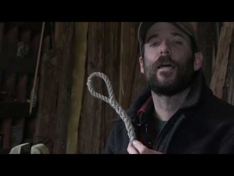How to tie an Eye Splice in a 3 ply Rope - useful knots