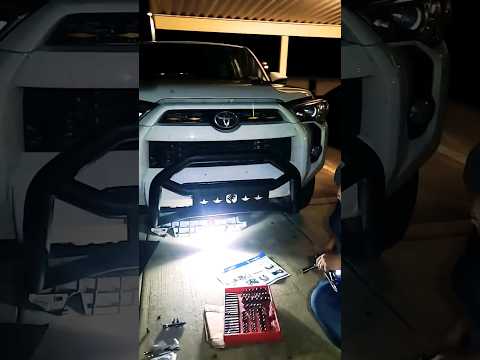 Toyota 4Runner Bull Bar install