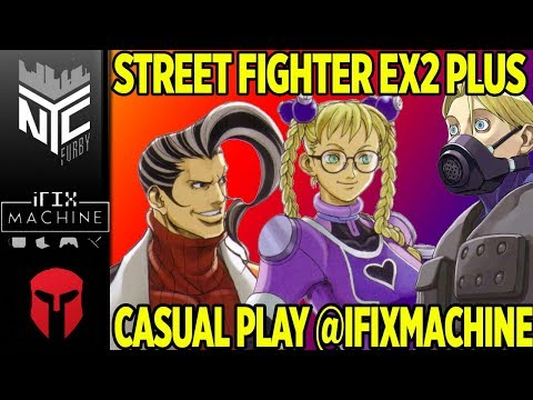 [ Street Fighter EX2 Plus ] Casuals @ IFIXMACHINE Ft. Cero_T, Min, Apollo, Duke (1080p/60fps)