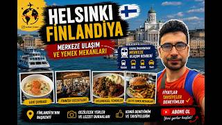 Helsinki / Finlandiya 🇫🇮 | Havalimanından Merkeze Ulaşım ve En Güzel Yemek Mekan