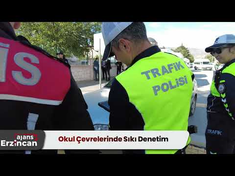 Okul Çevrelerinde Sıkı Denetim