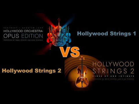 Hollywood Strings 1 VS Hollywood strings 2 Comparison