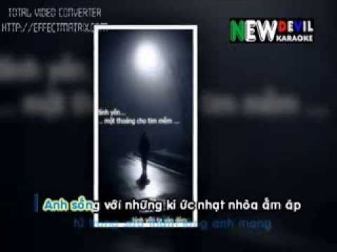 Bình yên nơi đâu - M-tp (Karaoke)