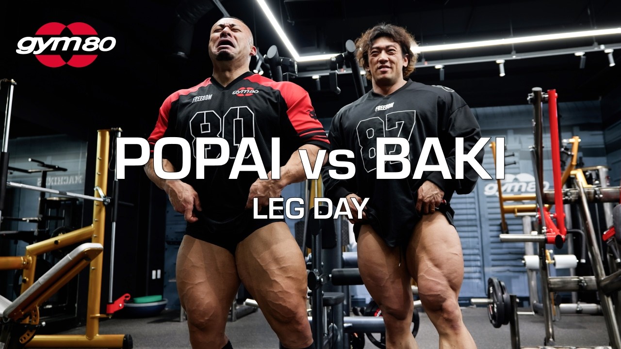 【韓国武者修行】バキと本気脚トレ！！ 韓国人選手が脚が強い理由を聞いてみた！【by gym80 & ALLOUT】