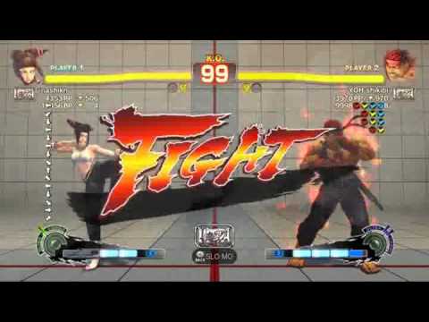 USFIV~ Juri (nashikn) vs  Evil Ryu (YOH shikibi) HD