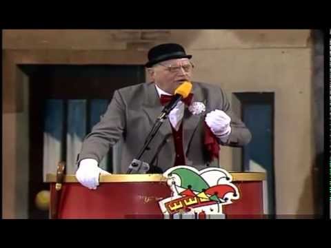 Der Bergische Landbote alias Ferdi Huick - Auftritt Karneval Köln 1992