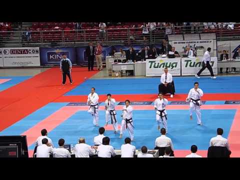 Argentina Female Team Pattern Toi-Gye, 2013 ITF World Championships