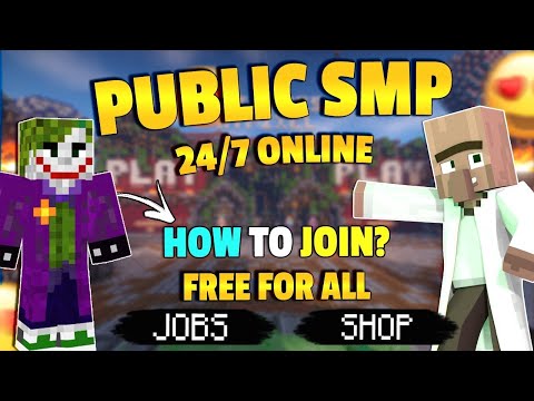 24/7 Public SMP - Join us for Live Minecraft Hindi