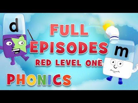 Alphablocks - Red Level One | Full Episodes 4-6 | #HomeSchooling | Learn to Read #WithMe