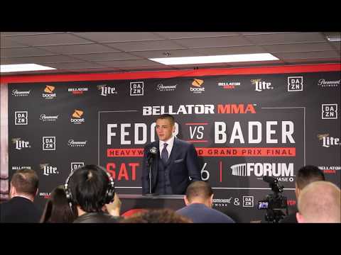 Aaron Pico's Post-fight Press Conference at Bellator 214