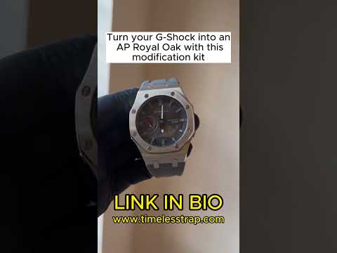 Flex on a budget with our NEW casioak mod kits 😍 LINK IN BIO!  #watchaddict #watch #casio #casioak