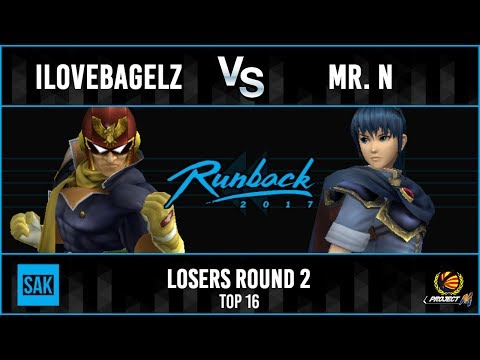 Runback 2017: ilovebagelz (Falcon) vs Mr.N (Marth) Losers R2
