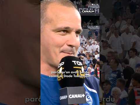 L’émotion de Joan Caudullo après la qualification de Montpellier en finale 🥹 #rugby