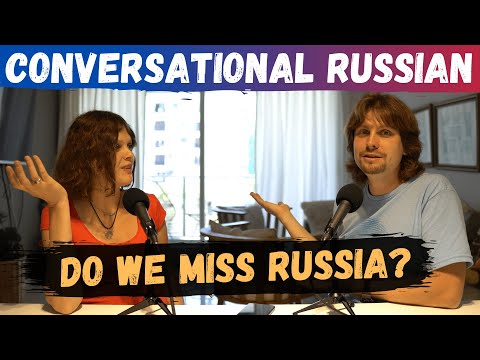 Learn Russian Conversation   Living Far Away From Home with English subtitles