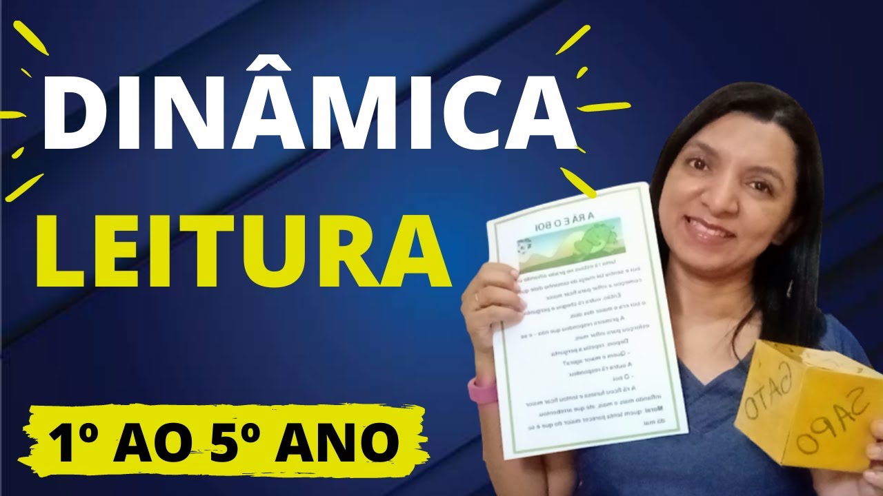 Dinâmica Leitura e Compreensão 1º ao 5º ano [FÁCIL e DIVERTIDA] Professor em Sala