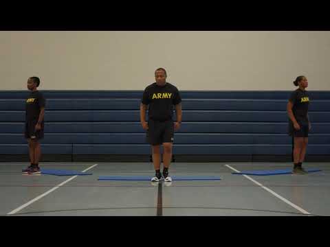 342nd CBRN Company Army PRT Hip Stability Drills