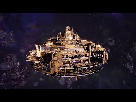 Imperial Fists vs Orks - Massive Battle - Battlefleet Gothic Armada 2