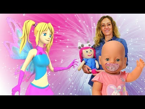 Spielspaß mit Nicole und Puppen -  Smarta und Flügel für Barbie