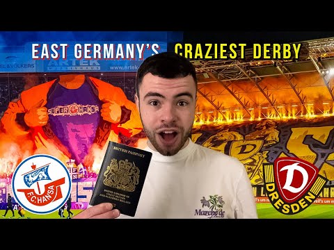 I Experienced Germany’s CRAZIEST ULTRAS at Hansa Rostock vs Dynamo Dresden! 🇩🇪