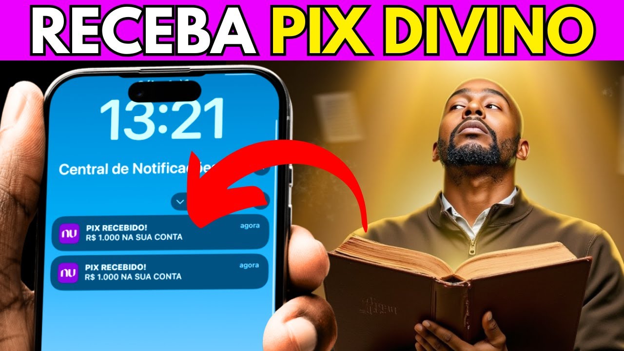 FUNCIONA!✅ ORAÇÃO DIFERENTE FAZ CAIR PIX NA SUA CONTA PRA ZERAR DÍVIDAS! Atraia dinheiro e riqueza