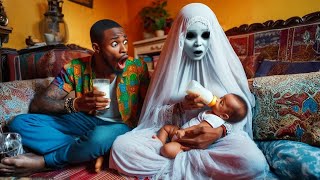 He SAW His Late WIFE Ghost Feeding THEIR NEW BORN BABY But This Happened #story #africanfolktales