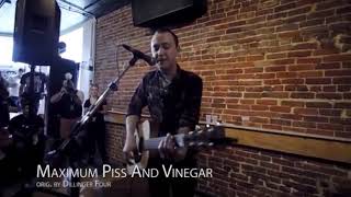 Chris Cresswell - Maximum Piss &amp; Vinegar (Dillinger Four Acoustic Cover)