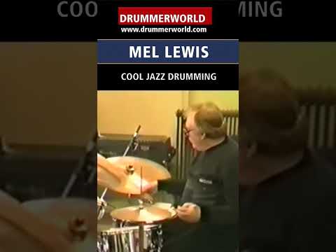 Mel Lewis: Cool Jazz Drumming by the Master #mellewis #Mel_Lewis #drummerworld