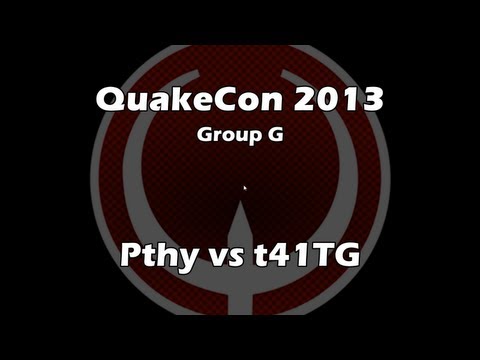 pthy vs t41TG - QuakeCon 2013 Group G [Aug. 1, 2013] (Quake Live VOD)