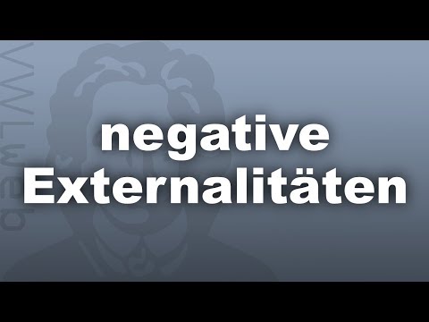 Negative Externalitäten | VWLweb | Goethe Uni Frankfurt | studentisches eLearning-Projekt