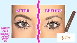 ULTA BEAUTY BROW TINT GEL REVIEW (day 15)