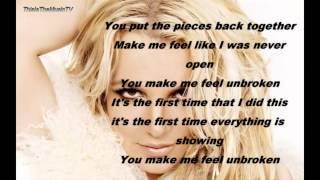 Britney Spears - Unbroken - Lyrics On Screen [NEW 2014]