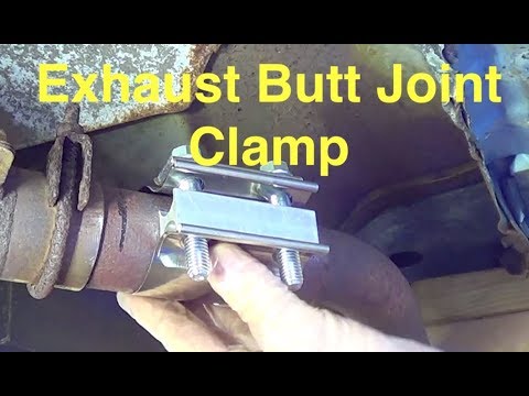 Exhaust Pipe Butt Joint Band Clamp