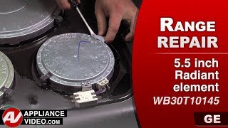 GE Stove - Burner Not Heating - 5.5" Radiant Element Repair and Diagnostic