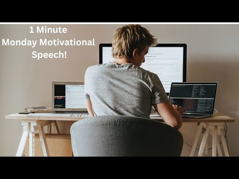 1 Minute Monday Motivational Speech Video. Start The Week Strong!