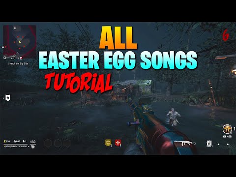 Shi No Numa ALL Easter Egg Songs Tutorial (Vanguard Zombies Music Guide)