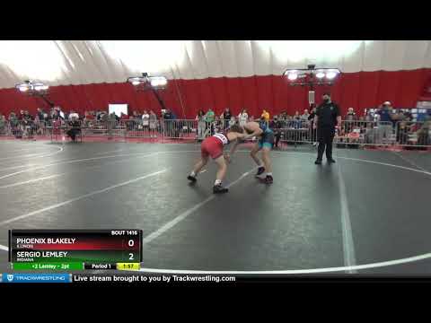 Junior Boys 126 Phoenix Blakely Illinois Vs Sergio Lemley Indiana