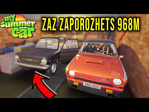 ZAZ ZAPOROZHETS 968M - NEW STANDALONE AND DRIVEABLE CAR - My Summer Car #316 | Radex