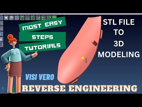 Visi Vero Reverse Engineering _ Stl file To  3D  Modeling.