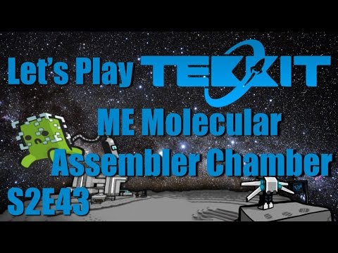 Let's Play Tekkit Main S02E43 - ME Molecular Assembler Chamber