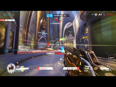 GALE TOP 500 SOLDIER 76 GAMEPLAY! [ OVERWATCH SEASON 24 TOP 500 ]