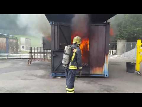 Backdraft training in Wales
