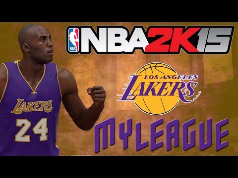 NBA 2K15 MyLeague Mode Ep.3 - Los Angeles Lakers - Huge Trade to Help Kobe Bryant! He's back!