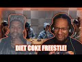 COAST CONTRA - DIET COKE FREESTYLE Reaction! | 4 Billi Reacts