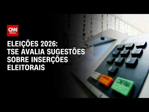 TSE avalia mecanismo para fiscalizar inserções eleitorais em rádio e TV | CNN PRIME TIME