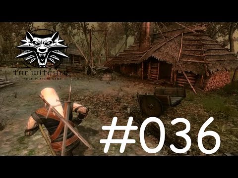 Lets Play The Witcher part 36 - Das ulkige Sumpfdorf (german)