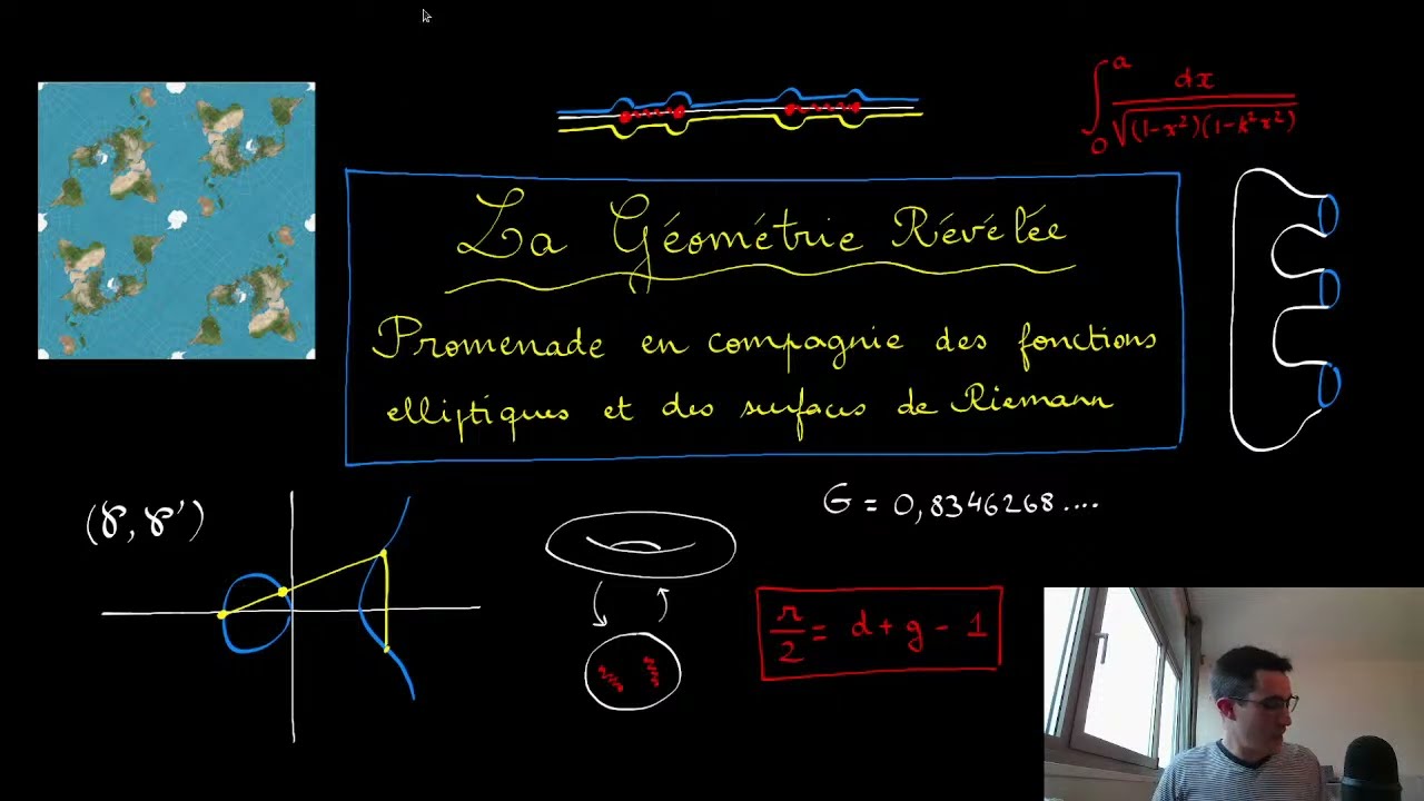 La géométrie révélée -- promenade autour des fonctions elliptiques et des surfaces de Riemann