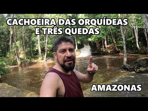 CACHOEIRA DAS ORQUÍDEAS E TRÊS QUEDAS EM PRESIDENTE FIGUEIREDO NO AMAZONAS. #viagem #natureza #saude