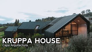 Kruppa House Design: Blending Modern Aesthetics with Topographic Responsiveness in Colombia