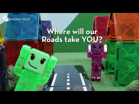 Magnatiles Road Tiles 12 Piece Set